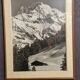 Vintage mountain photo