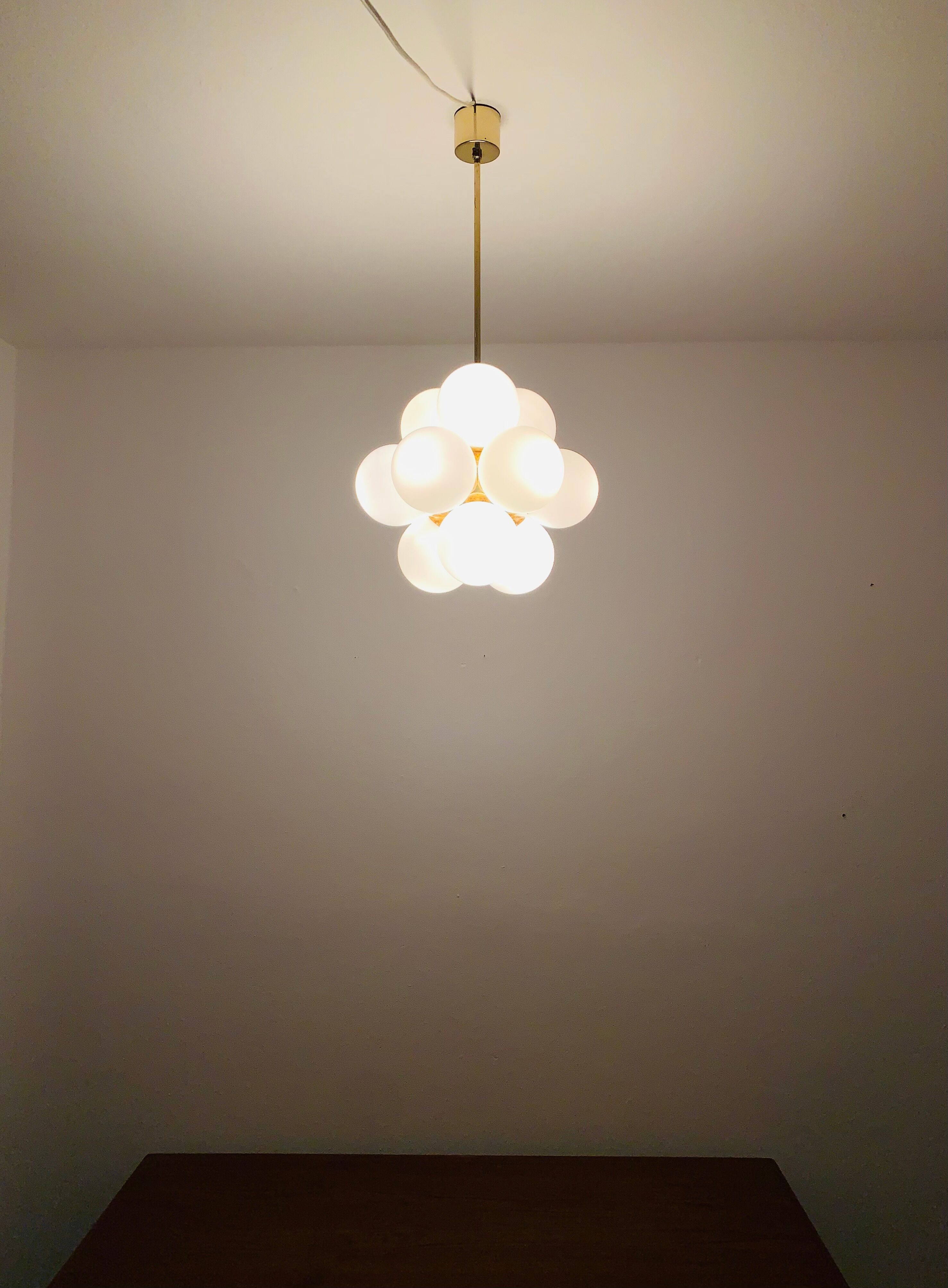 1 of 2 Sputnik Chandeliers by Kaiser Leuchten