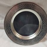 Cup, bottle underwear, silver metal deco art