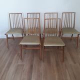 Set of six chairs, Germany, 60s