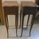 Pair of Louis XV style bedsides in cherry