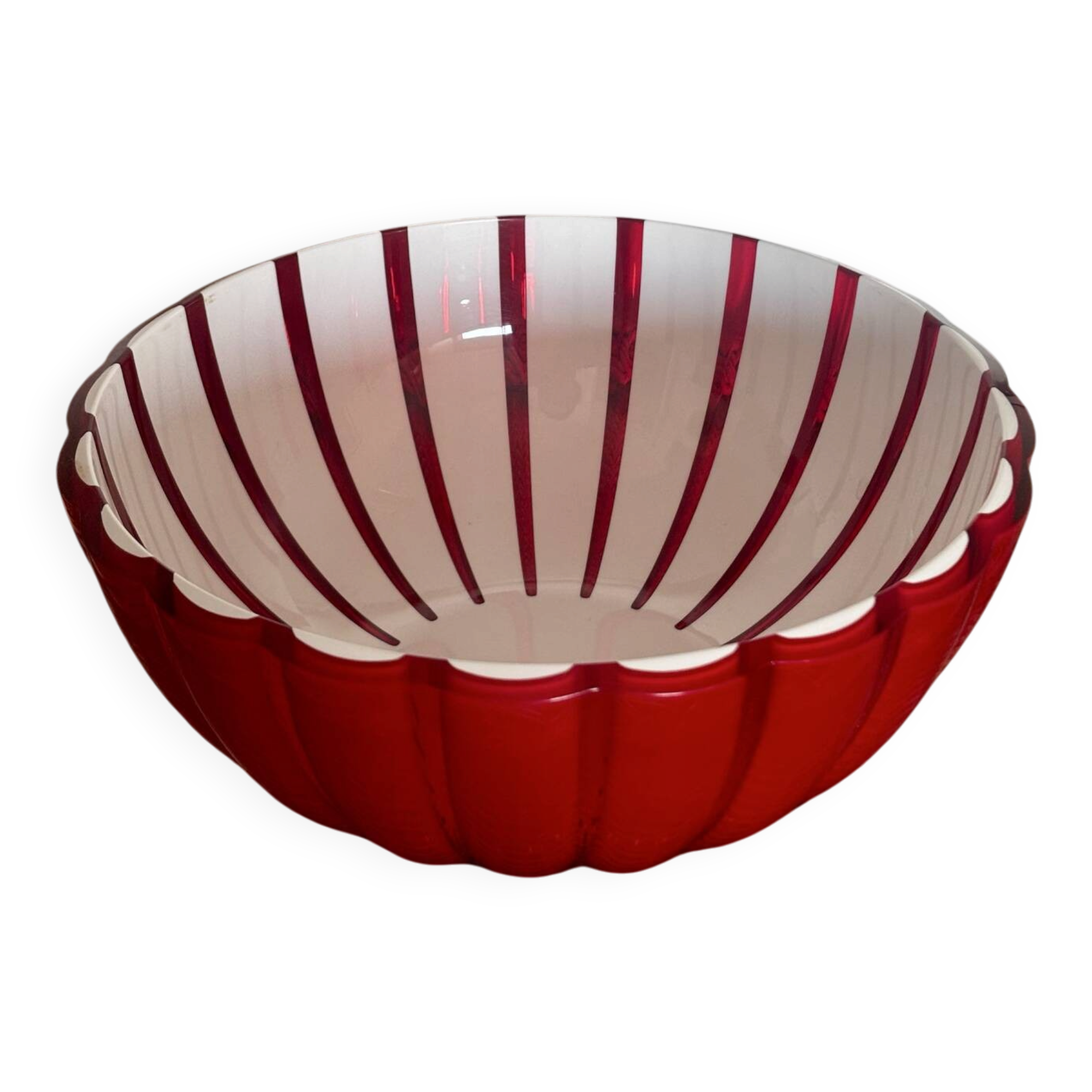 Saladier Guzzini Grace taille M rouge et blanc