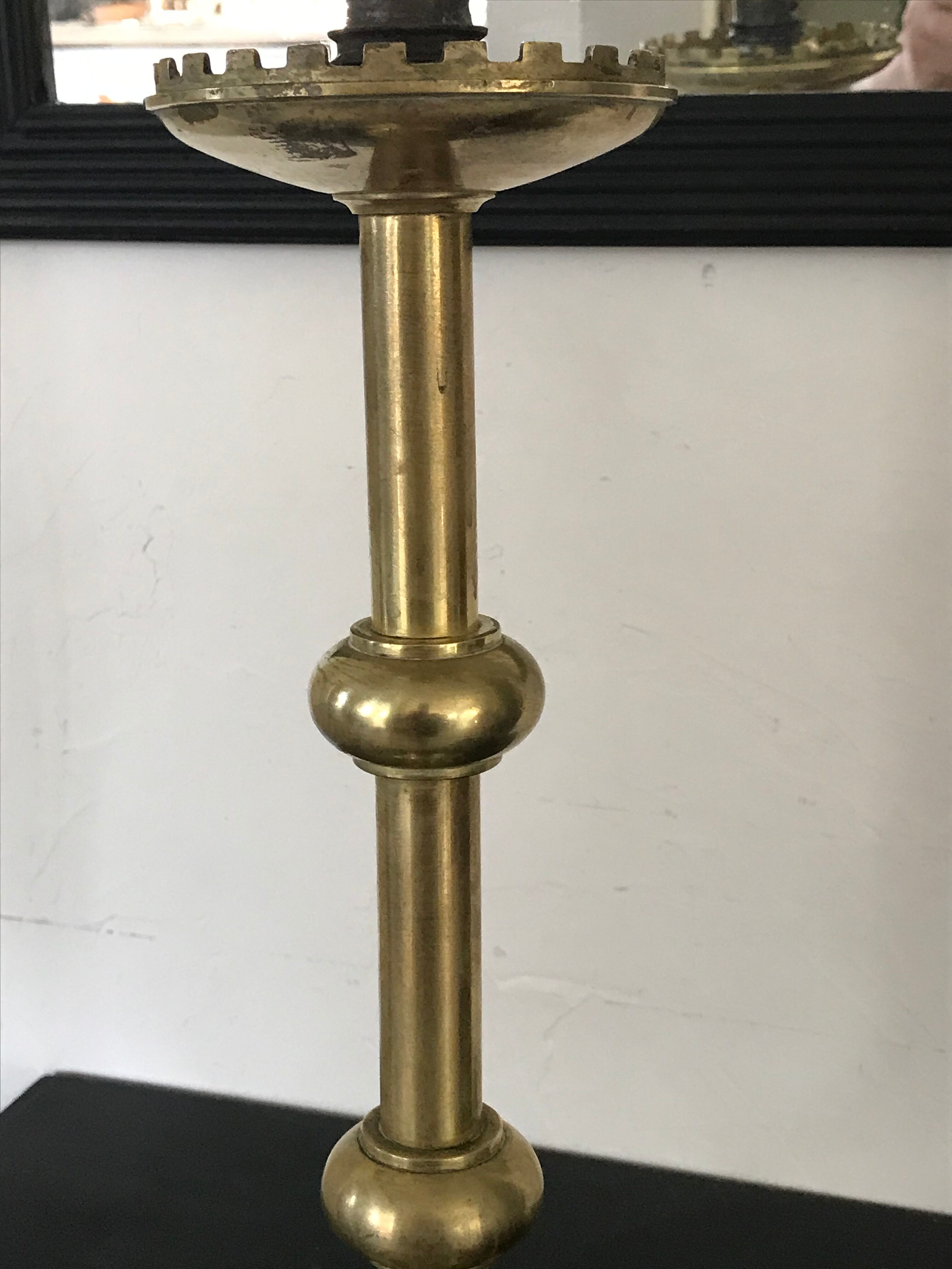 Brass lamp