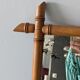 Miroir vintage bambou