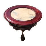 Coffee table on marble