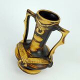 Jasba mid century double handle vase model 1350/25 with outstanding shape