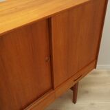 Teak highboard, Danish design, 1960s, production: Denmark
