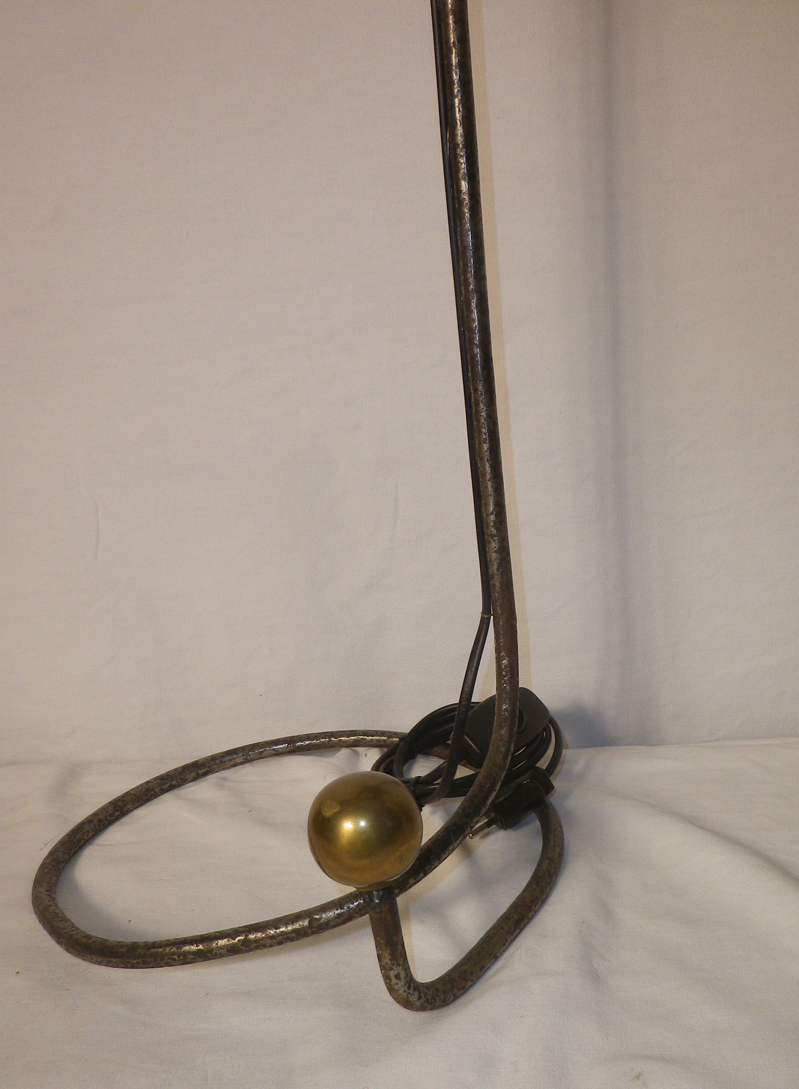 brutalist lamp 1950 1960 france