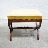 Stool base in X, old foot rest