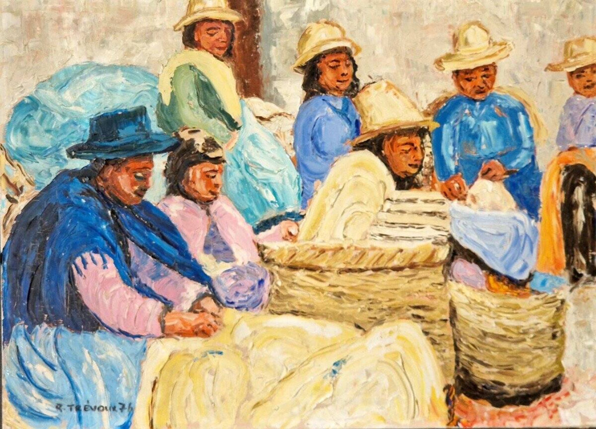Boliviens par R. Trevoux daté 1976