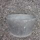 Old zinc cauldron