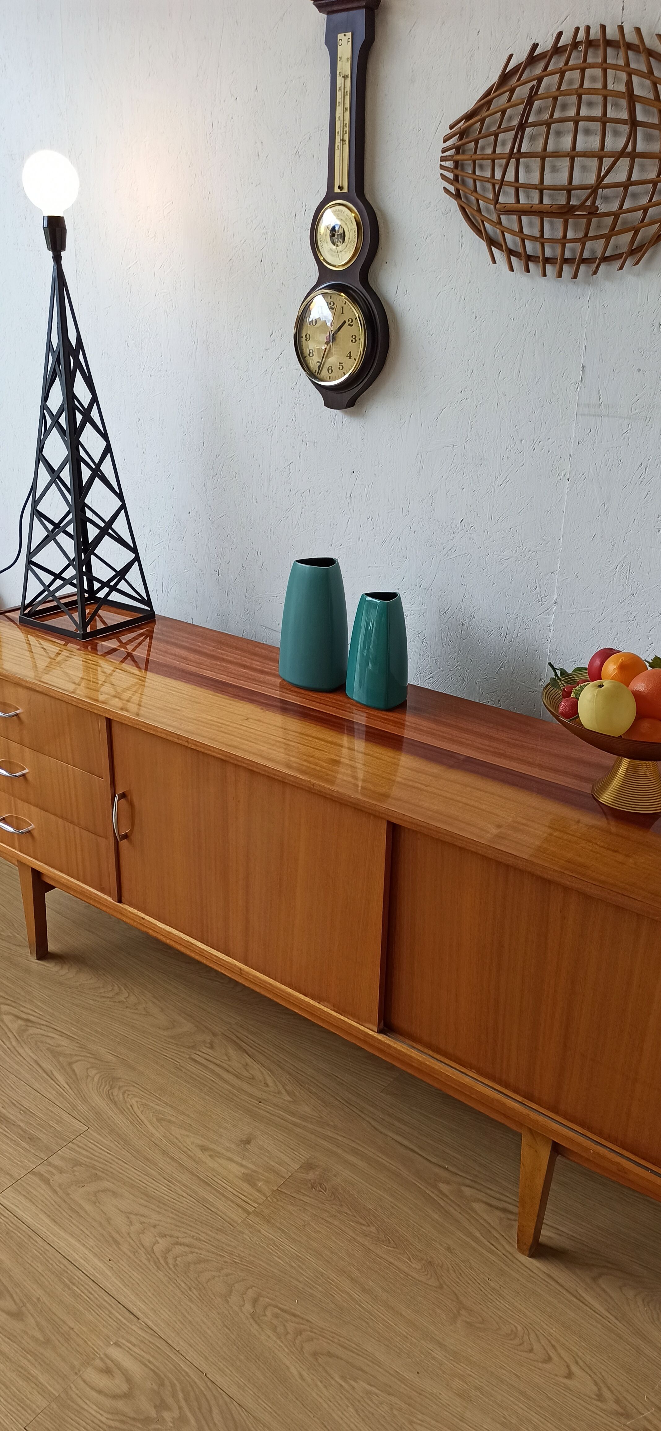 Modernist long sideboard from the 1970s.