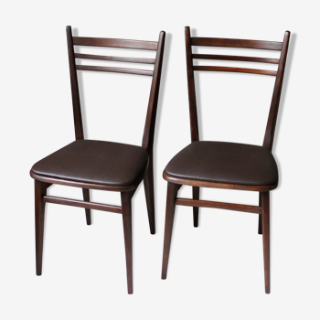 Pairs of Scandinavian style chairs
