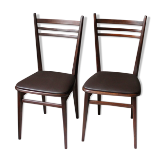 Pairs of Scandinavian style chairs
