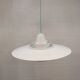 Vintage David Mogensen White Pendant Lamp, Super Light A/S, Danish Mid-Cent