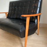 Vintage Scandinavian bench