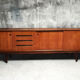 Enfilade sideboard scandinave en teck