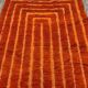 Incredible orange Moroccan rug 150/250cm
