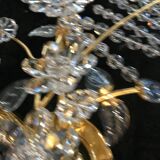 Palwa crystal pair wall light