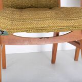 Set of 4 vintage Free-Span FS-116 armchairs, 50s