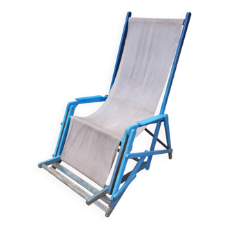Chaise longue de paquebot (Chilienne ou transat)
