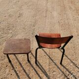 Chair & children's stool vintage year 50/60