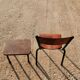 Chair & children's stool vintage year 50/60