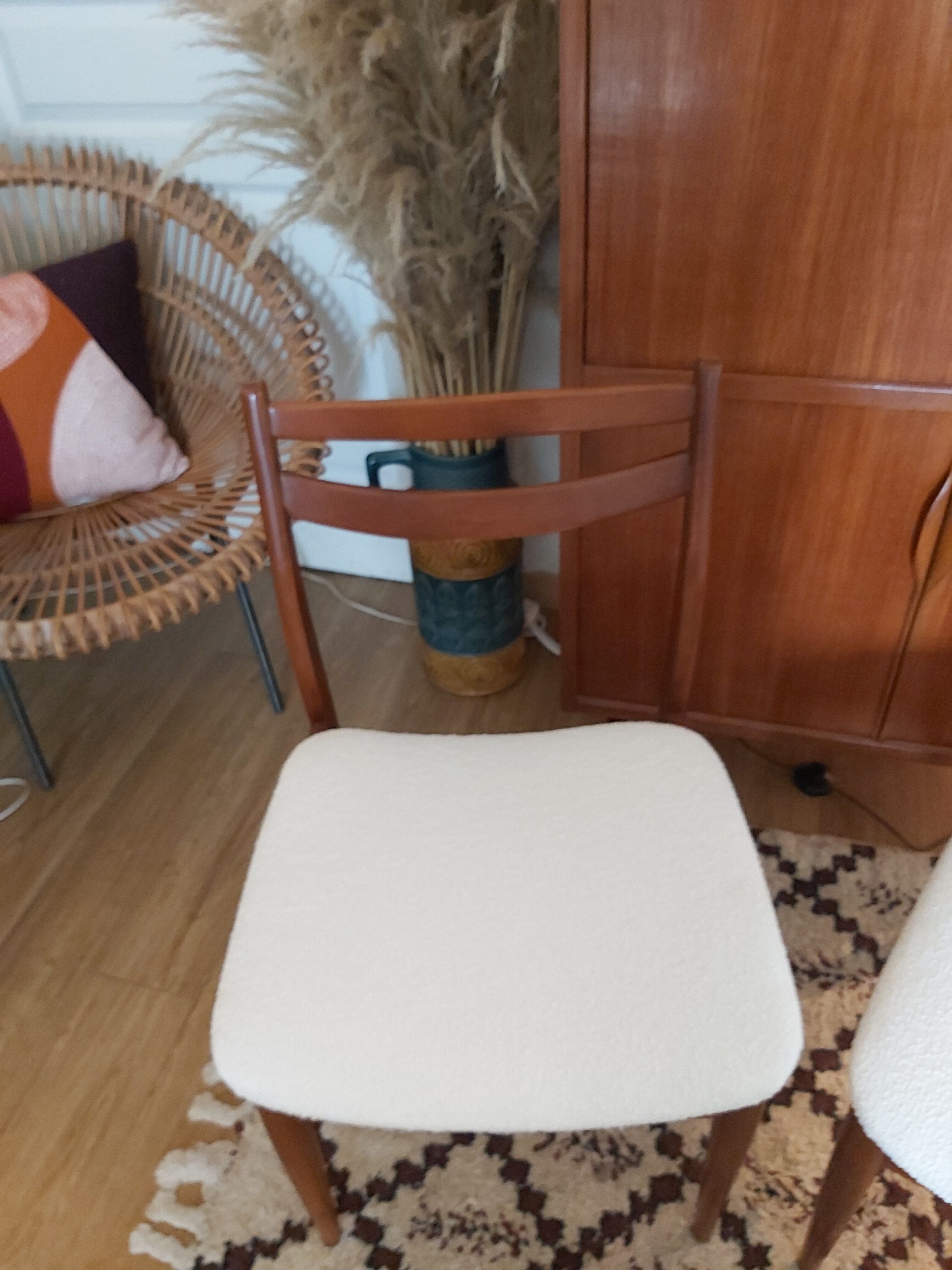 Pair of vintage scandinavian chairs