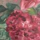 Peinture aux roses vintage