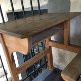 Vintage school table