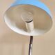 Sky blue steel desk lamp from the 60s