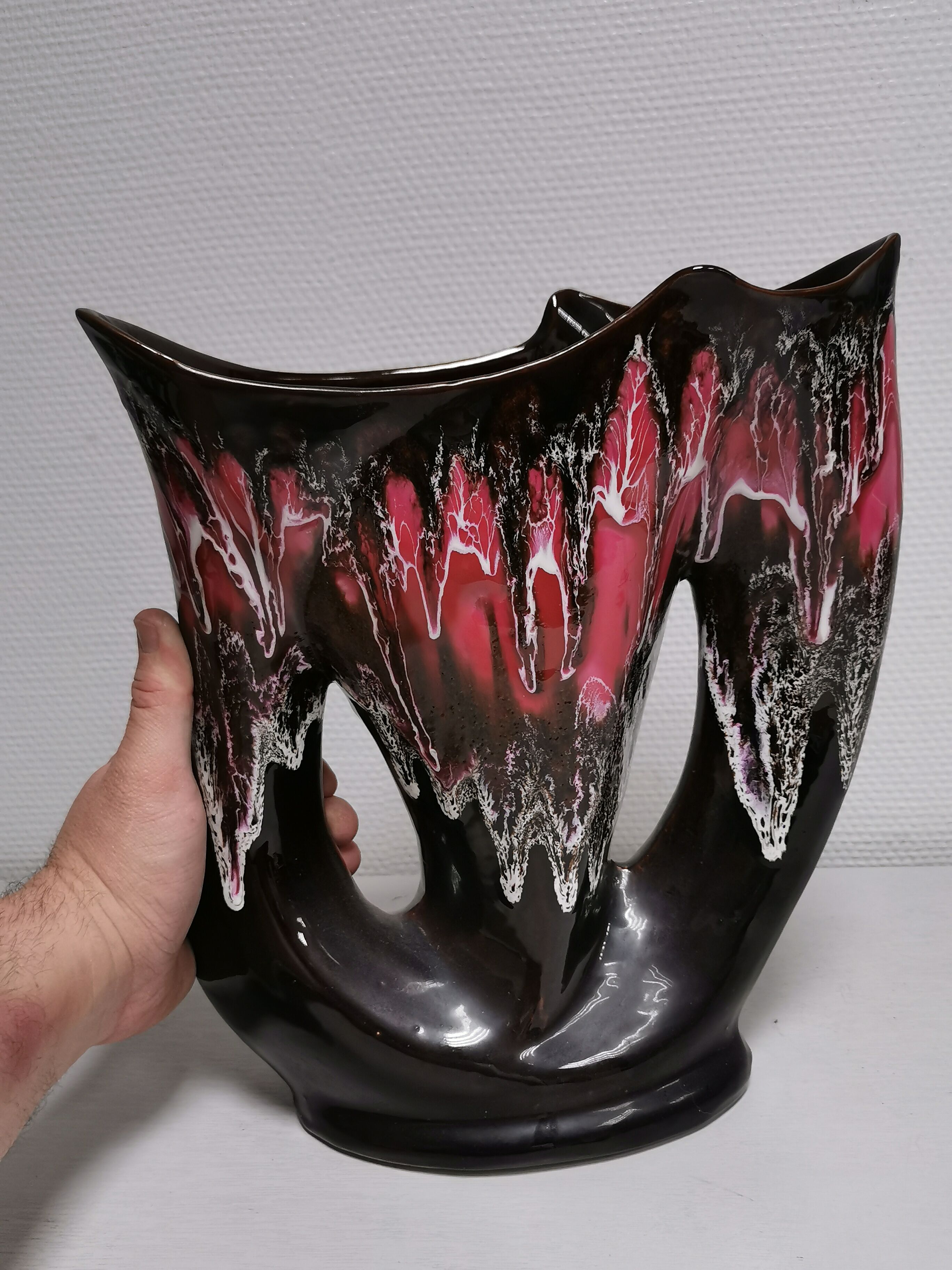 Vase design Vintage 60's  70's Valras