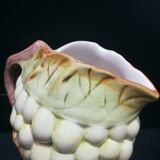 "Grape Bunch" Barbotine Pitcher