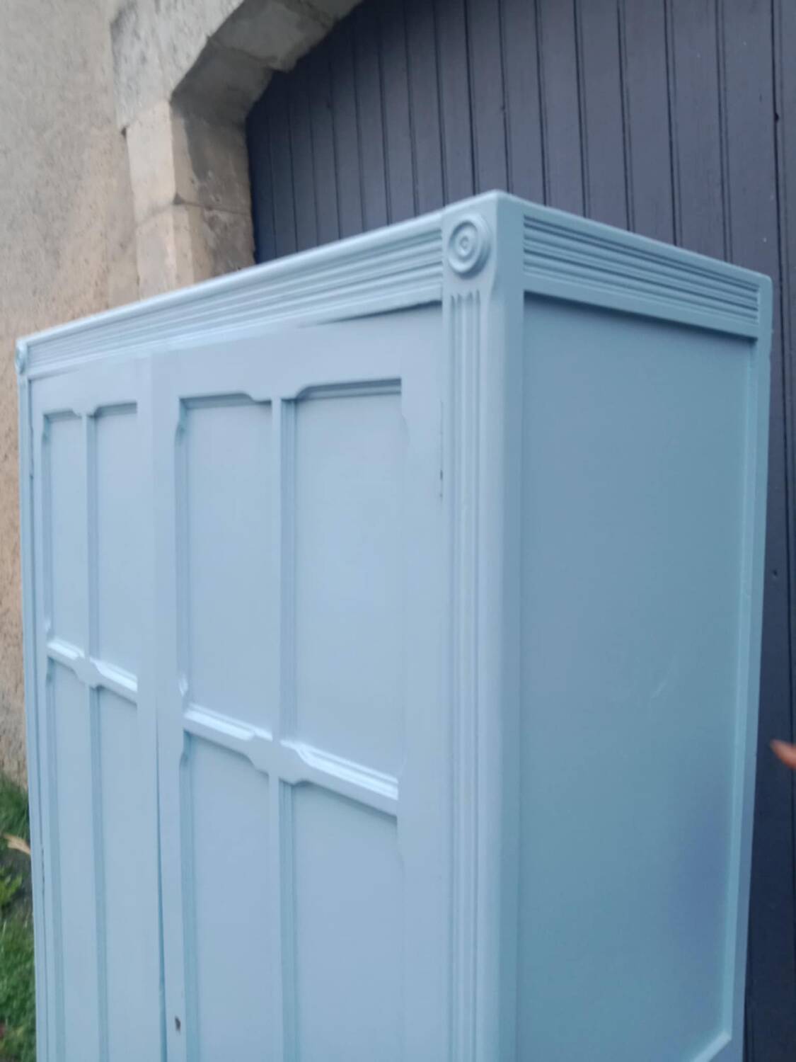 Petite Armoire parisienne bleu ciel
