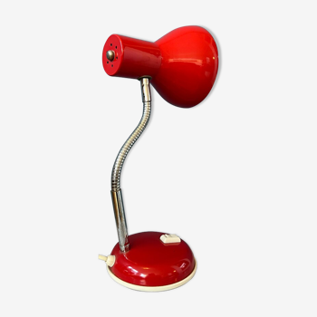 Spage Age red flexible table lamp