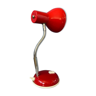 Spage Age red flexible table lamp