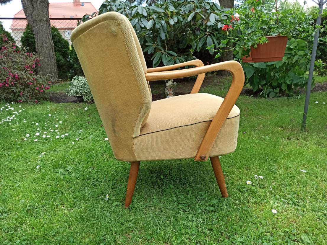 Vintage cocktail armchair, 1960s / 1970s