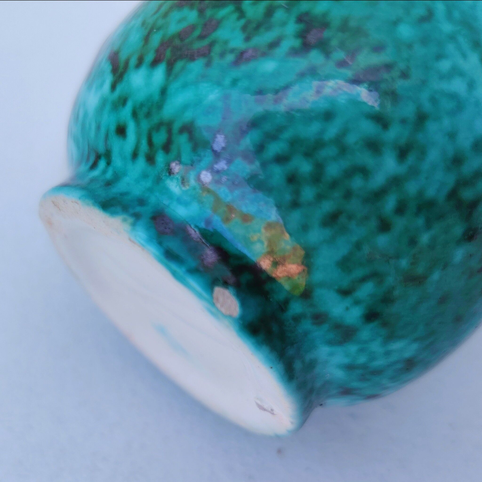 Pair of milk jugs/pitchers, Sainte Radegonde, G.Asch