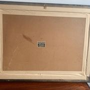 Peinture à l'huile vintage – Voiliers en mer