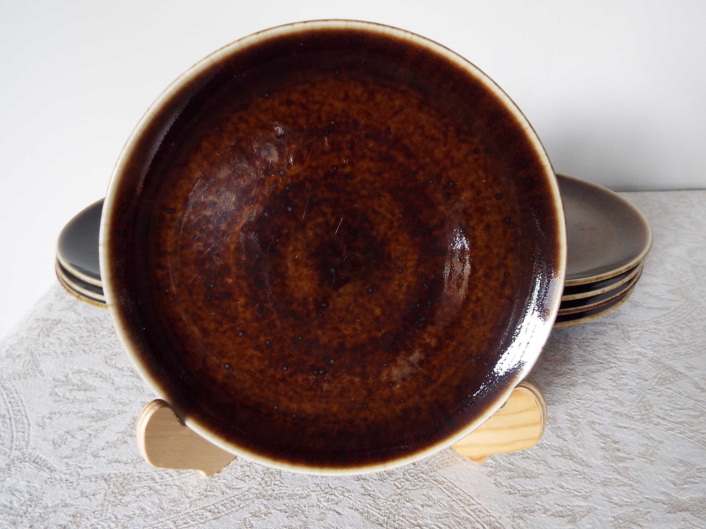 8 Nancy CNP stoneware dessert plates