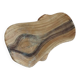 Vallauris catchall – Wood imitation enamel – Organic shape – 1950s–60s