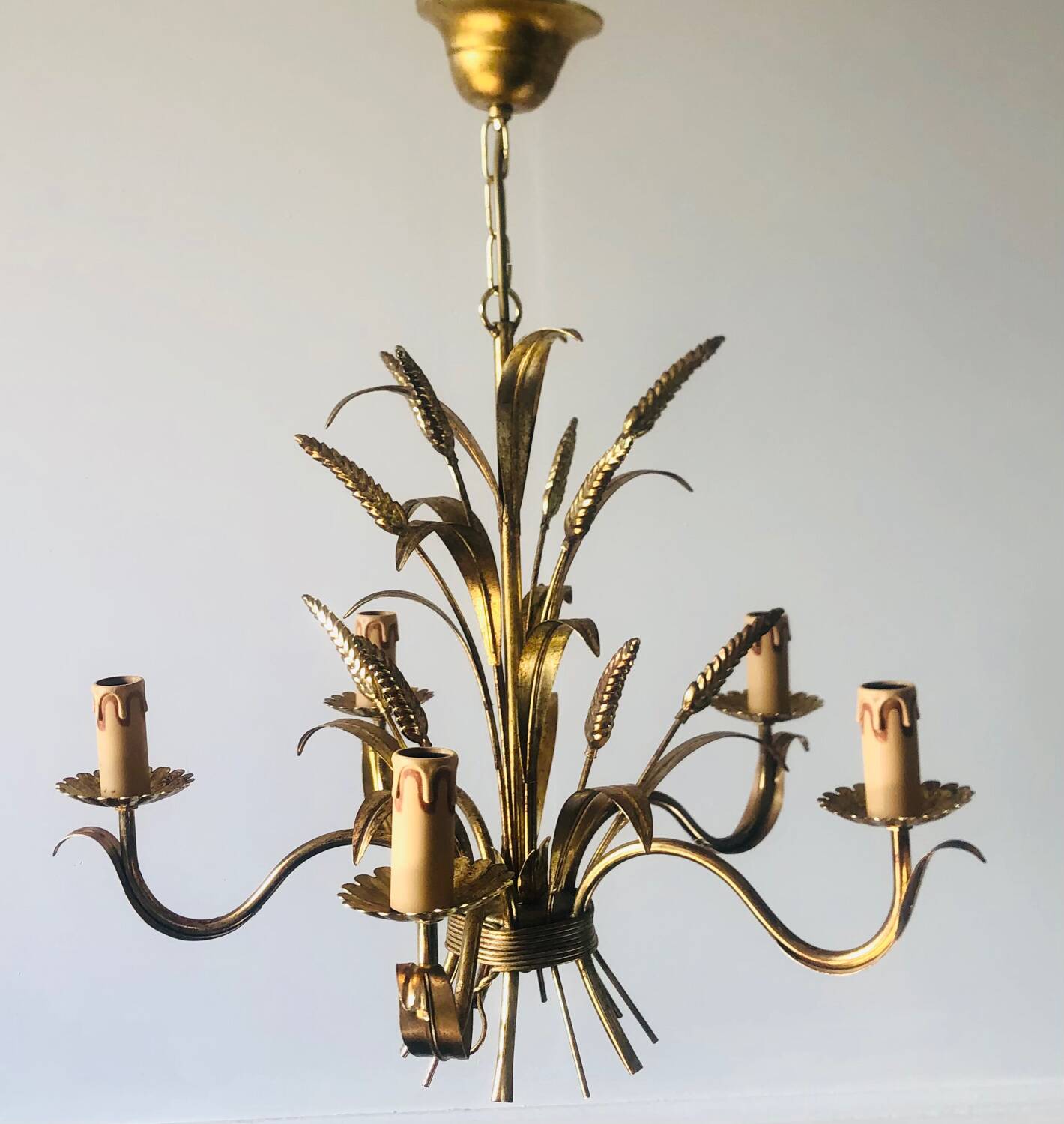 Lustre florentine dit épi de blé par Hans Kögl