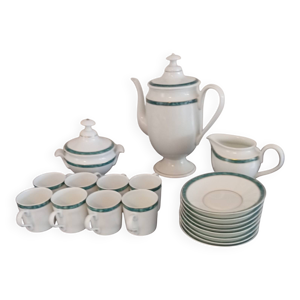Service a café modèle - porcelaine