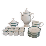 Atlantide café service - Limoges porcelain JL Coquet