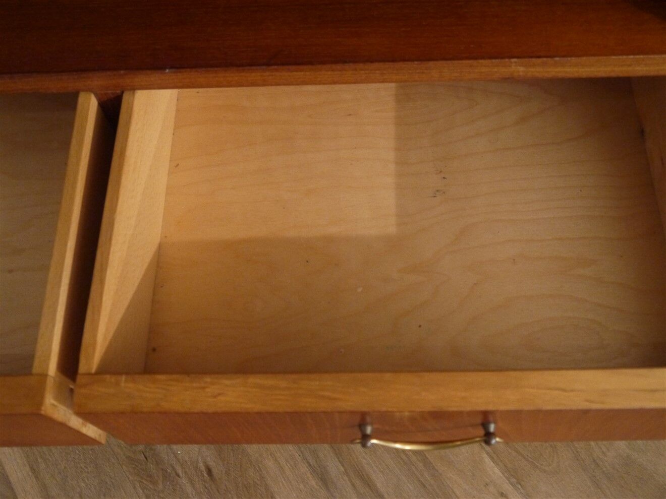 Meuble bibliotheque vintage scandinave en teck 1960