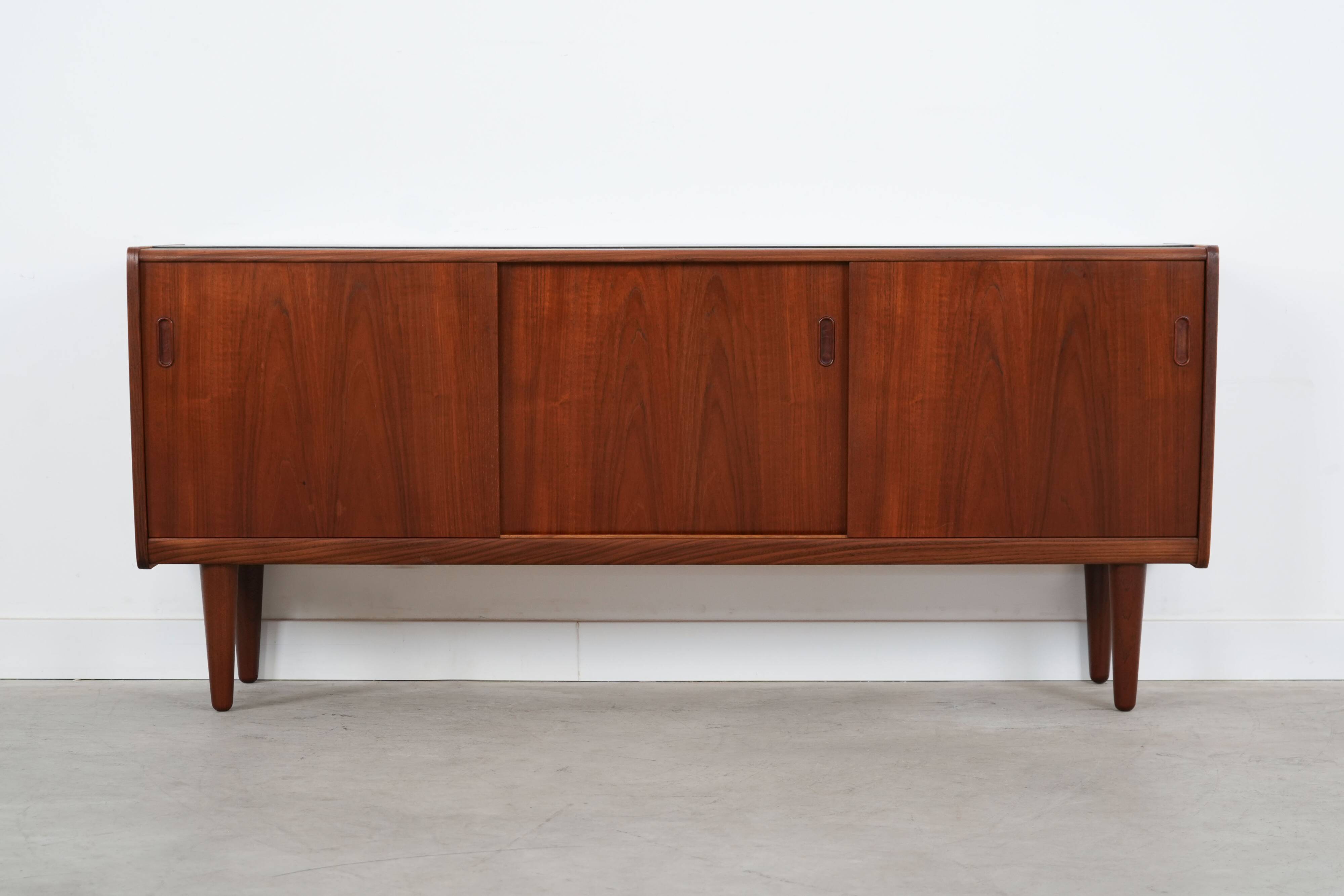 Teak sideboard, Danish design, 1970s, production: Denmark