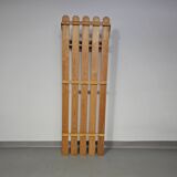 Pine wood coat rack / coatrack width 60 height 190 depth 30 cm