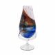 Large Murano art glass vase, signed