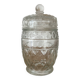 Vintage pretty candy box or cut glass sugar bowl