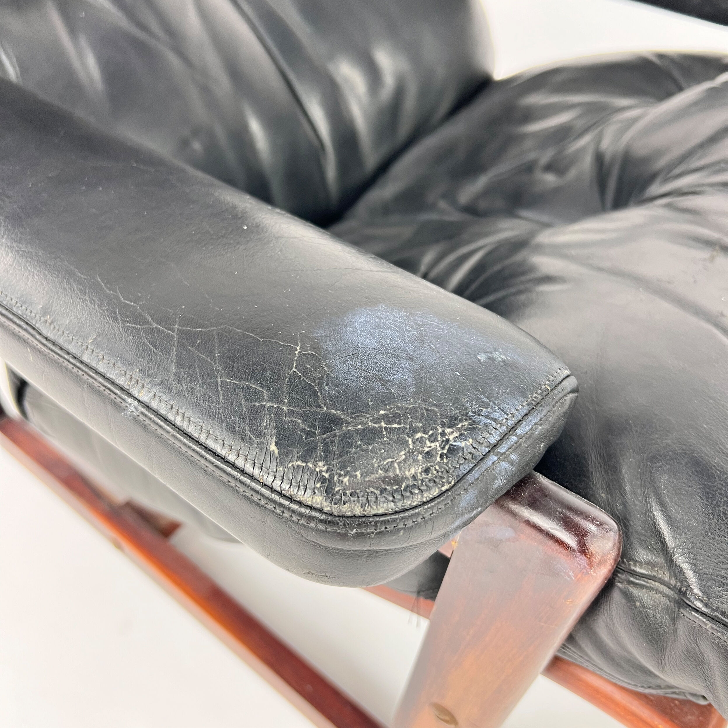 Mid Century Armchair by Lennart Bender for Møbelfabriken Tibro Sweden Ulferts, 1950s